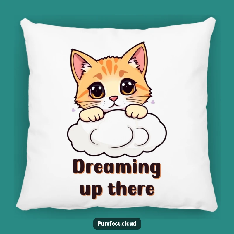 Funny Curious Cat Cloud Pillow: Soft, Comfy, Hilarious Home Decor Gift