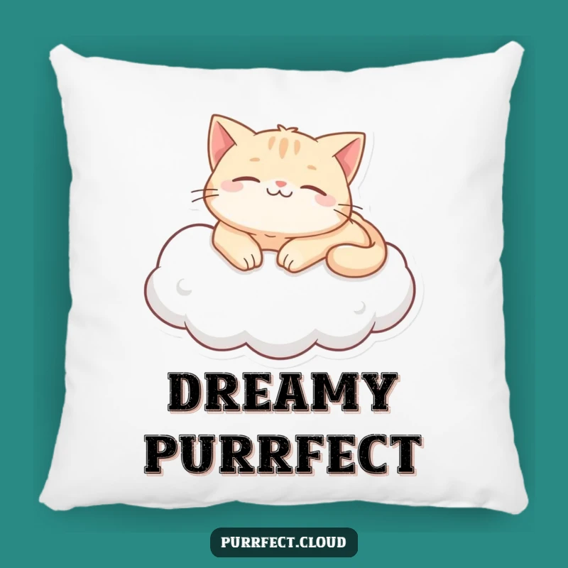 Funny Purring Cat Cloud Pillow - Ultimate Cozy Comfort