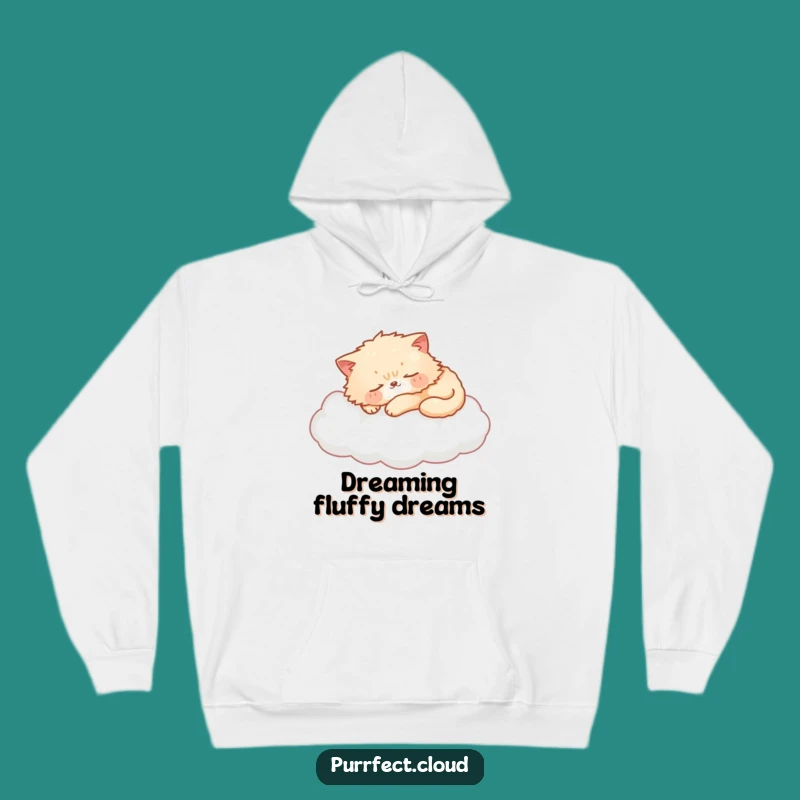 Funny Cat Cloud Hoodie: Serene Slumber Warmth, The Ultimate Funny Gift