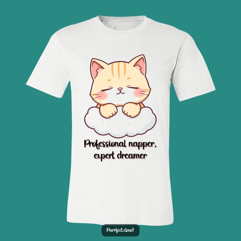Funny Contented Cat T-Shirt: Wear Your Inner Peace Like This Feline