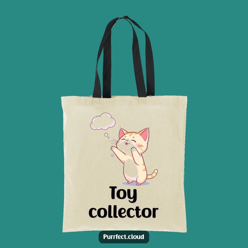 Funny Cat Cloud Play Tote Bag - Carry Your Fun Feline Style